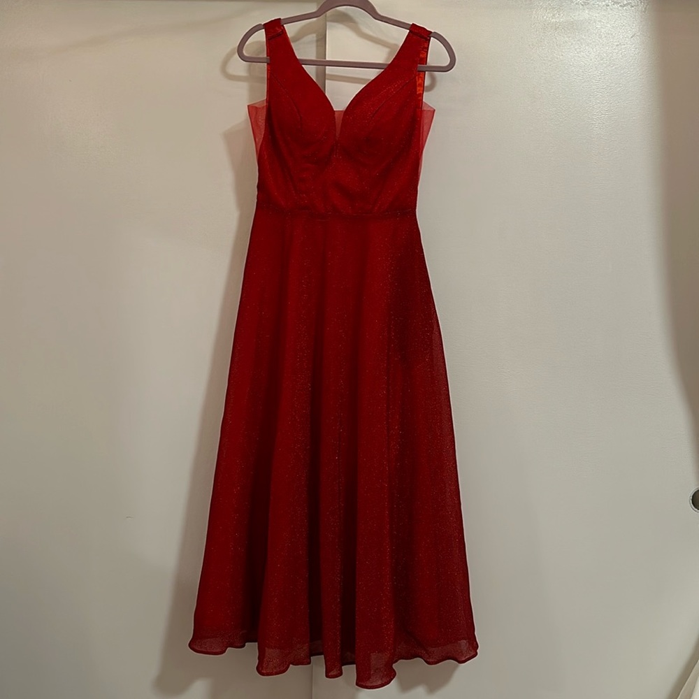 Red Evening Gown